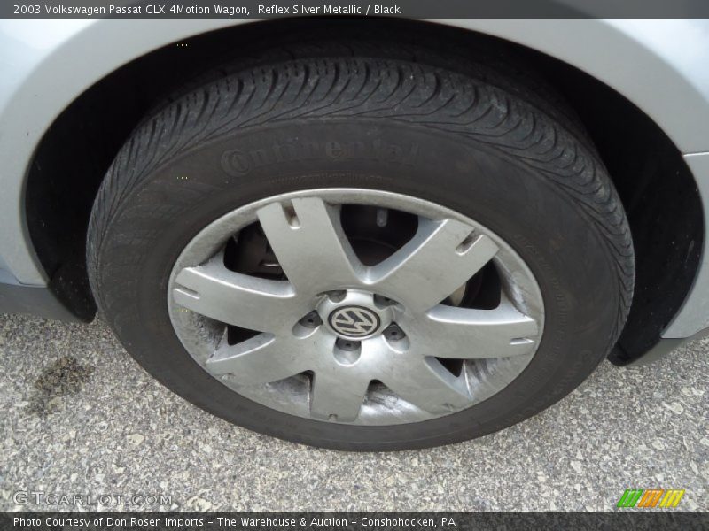 Reflex Silver Metallic / Black 2003 Volkswagen Passat GLX 4Motion Wagon