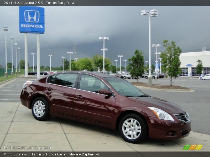 Tuscan Sun / Frost 2011 Nissan Altima 2.5 S
