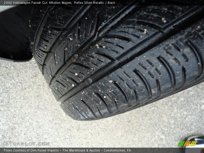 Reflex Silver Metallic / Black 2003 Volkswagen Passat GLX 4Motion Wagon