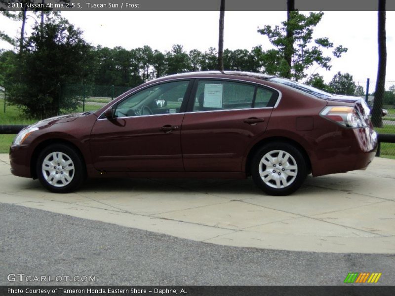 Tuscan Sun / Frost 2011 Nissan Altima 2.5 S