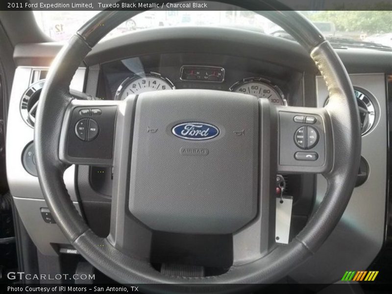 Tuxedo Black Metallic / Charcoal Black 2011 Ford Expedition Limited
