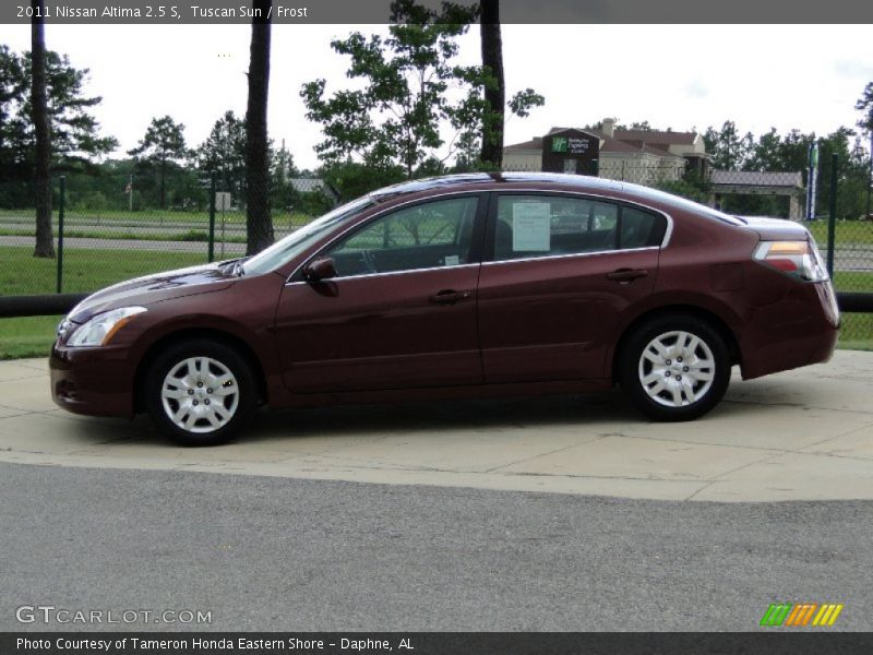 Tuscan Sun / Frost 2011 Nissan Altima 2.5 S