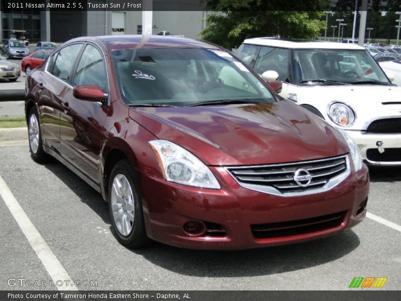 Tuscan Sun / Frost 2011 Nissan Altima 2.5 S