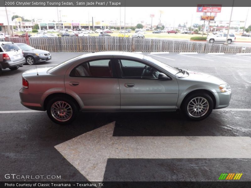 Satin Jade Pearl / Taupe 2006 Chrysler Sebring Touring Sedan