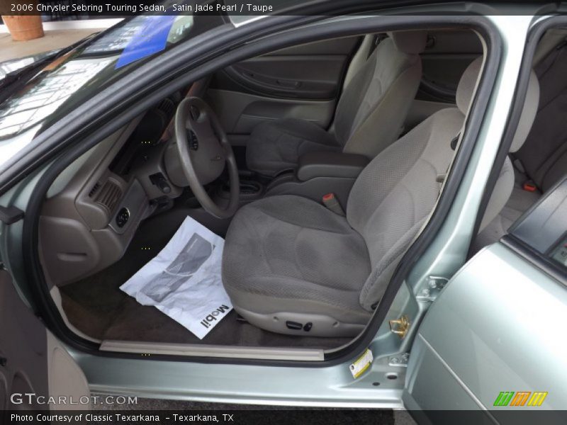 Satin Jade Pearl / Taupe 2006 Chrysler Sebring Touring Sedan