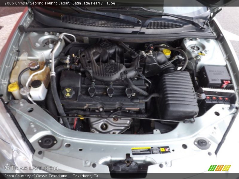Satin Jade Pearl / Taupe 2006 Chrysler Sebring Touring Sedan
