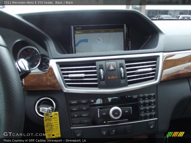 Black / Black 2011 Mercedes-Benz E 350 Sedan