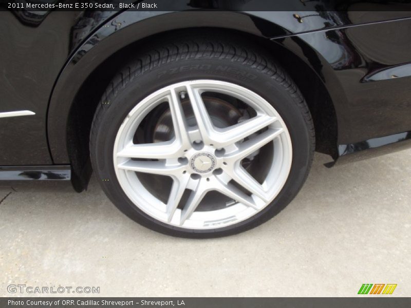 Black / Black 2011 Mercedes-Benz E 350 Sedan