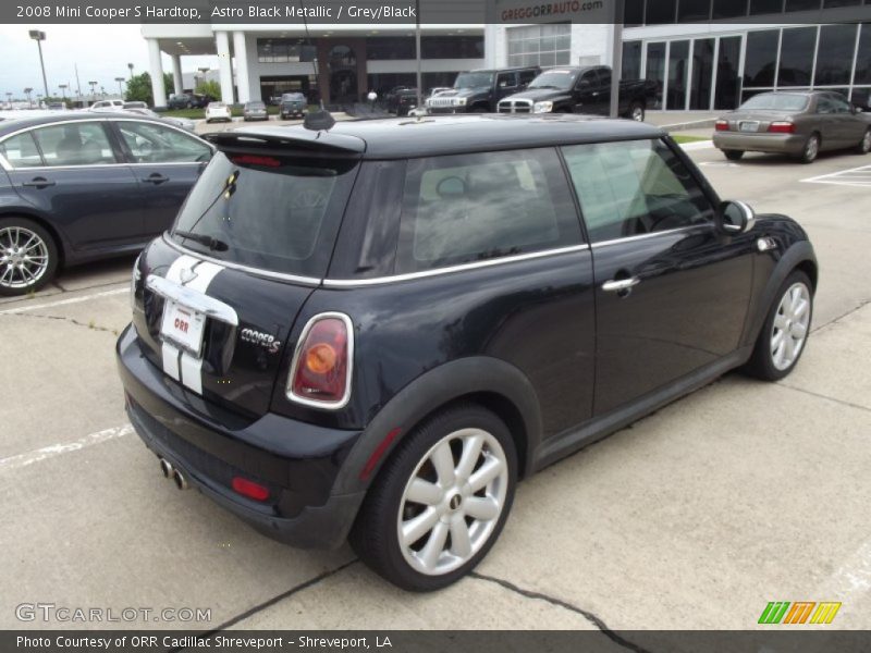 Astro Black Metallic / Grey/Black 2008 Mini Cooper S Hardtop