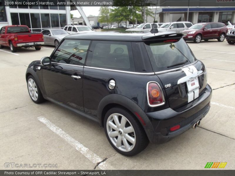 Astro Black Metallic / Grey/Black 2008 Mini Cooper S Hardtop