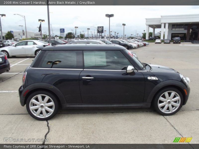 Astro Black Metallic / Grey/Black 2008 Mini Cooper S Hardtop