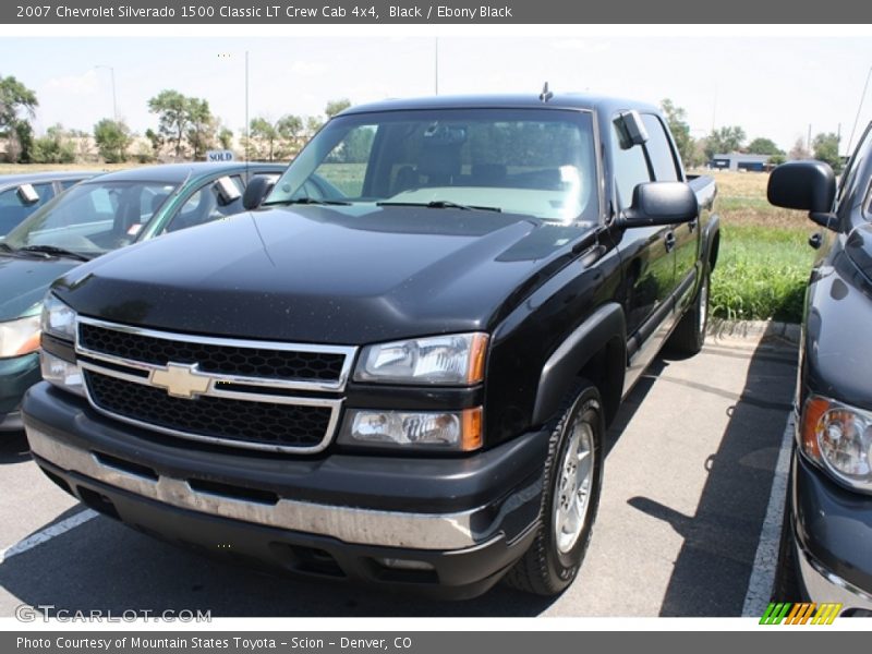 Black / Ebony Black 2007 Chevrolet Silverado 1500 Classic LT Crew Cab 4x4