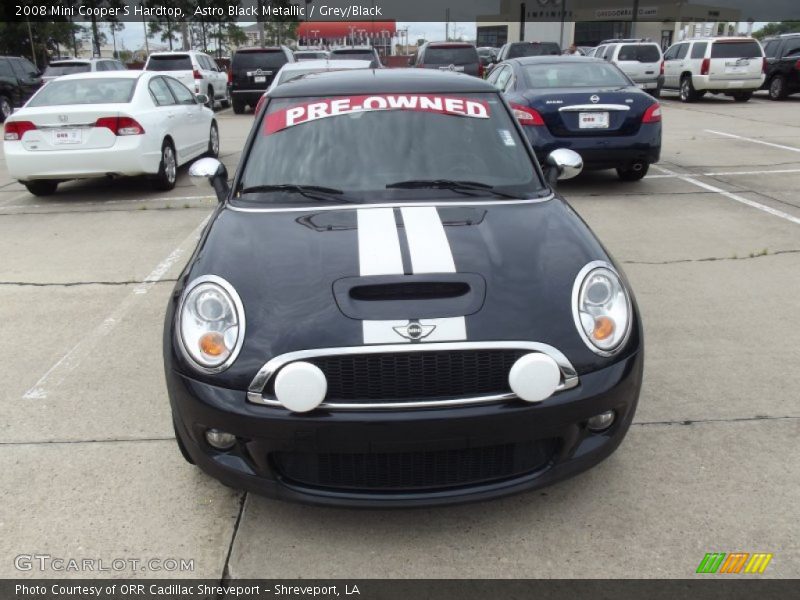 Astro Black Metallic / Grey/Black 2008 Mini Cooper S Hardtop