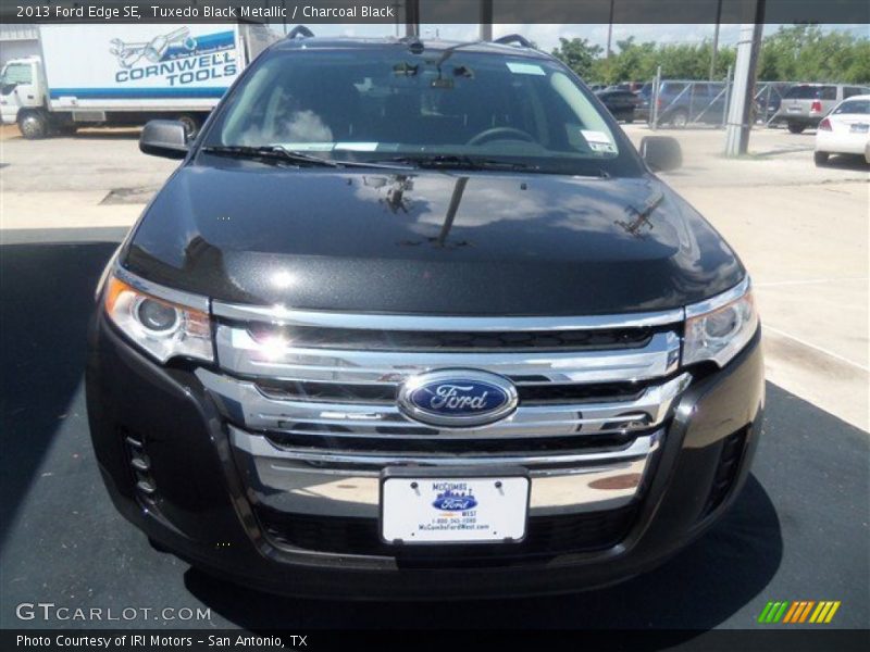 Tuxedo Black Metallic / Charcoal Black 2013 Ford Edge SE