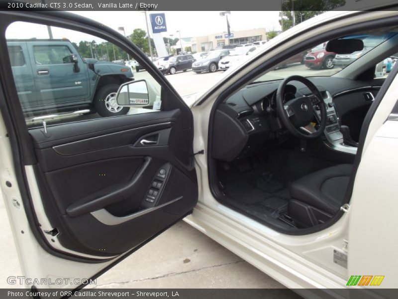 Vanilla Latte / Ebony 2010 Cadillac CTS 3.0 Sedan