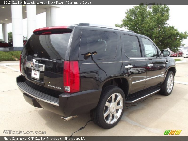 Black Raven / Cashmere/Cocoa 2013 Cadillac Escalade Luxury