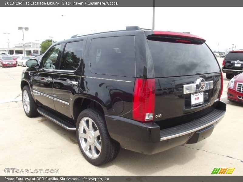 Black Raven / Cashmere/Cocoa 2013 Cadillac Escalade Luxury