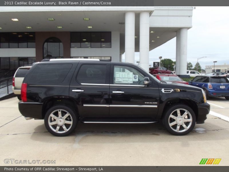 Black Raven / Cashmere/Cocoa 2013 Cadillac Escalade Luxury