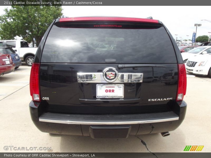 Black Raven / Cashmere/Cocoa 2013 Cadillac Escalade Luxury