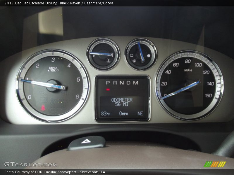 Black Raven / Cashmere/Cocoa 2013 Cadillac Escalade Luxury