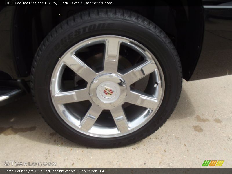 Black Raven / Cashmere/Cocoa 2013 Cadillac Escalade Luxury