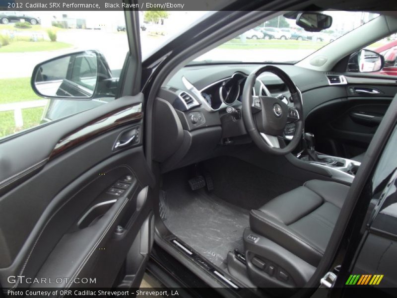 Black Raven / Ebony/Ebony 2012 Cadillac SRX Performance