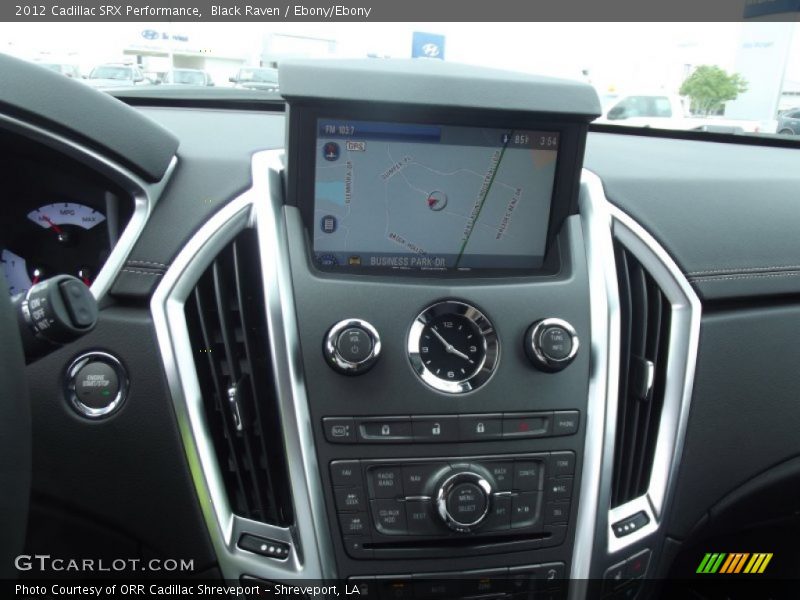 Black Raven / Ebony/Ebony 2012 Cadillac SRX Performance