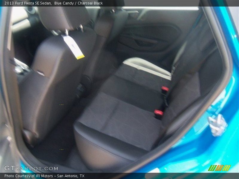 Blue Candy / Charcoal Black 2013 Ford Fiesta SE Sedan