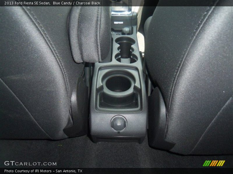 Blue Candy / Charcoal Black 2013 Ford Fiesta SE Sedan