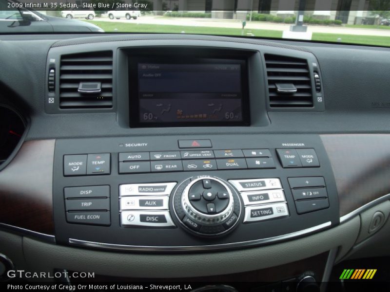 Slate Blue / Stone Gray 2009 Infiniti M 35 Sedan