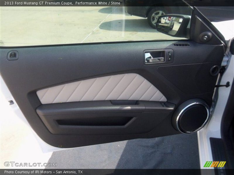 Performance White / Stone 2013 Ford Mustang GT Premium Coupe