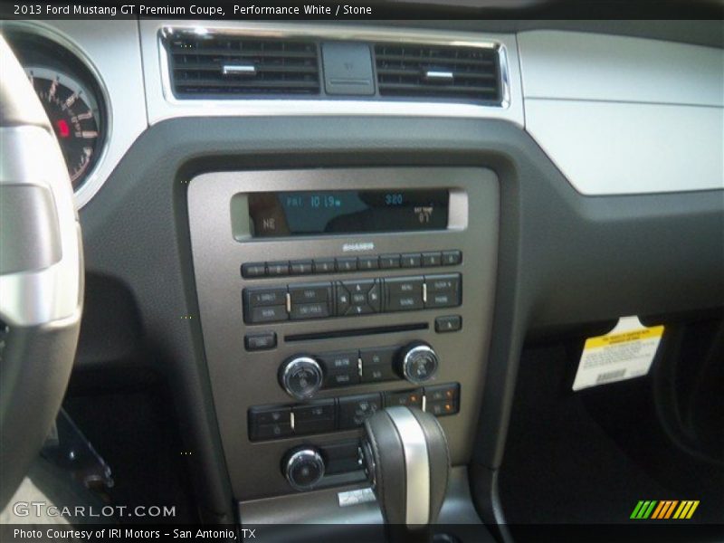 Performance White / Stone 2013 Ford Mustang GT Premium Coupe