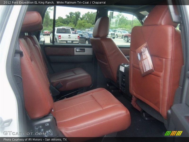 Rear Seat of 2012 Expedition EL King Ranch
