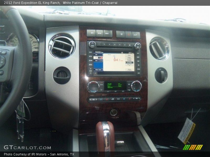 White Platinum Tri-Coat / Chaparral 2012 Ford Expedition EL King Ranch