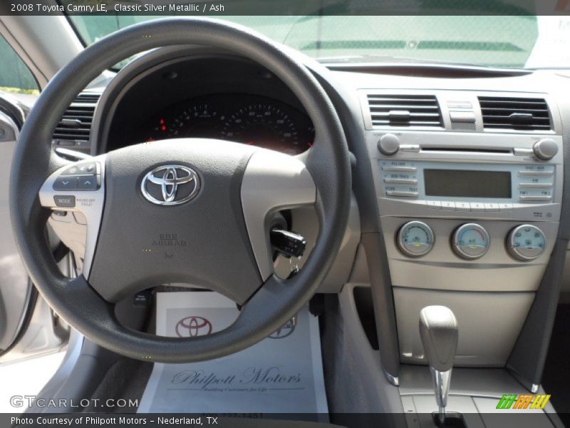 Classic Silver Metallic / Ash 2008 Toyota Camry LE