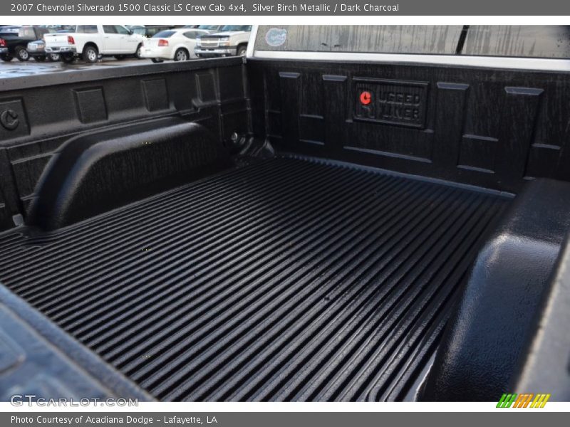 Silver Birch Metallic / Dark Charcoal 2007 Chevrolet Silverado 1500 Classic LS Crew Cab 4x4