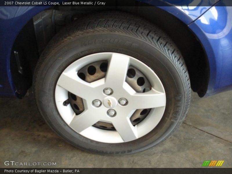 Laser Blue Metallic / Gray 2007 Chevrolet Cobalt LS Coupe