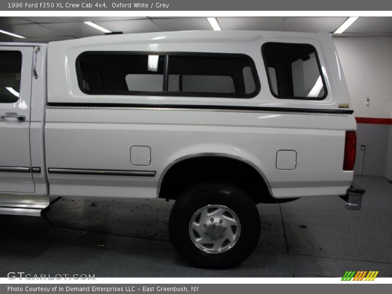 Oxford White / Grey 1996 Ford F350 XL Crew Cab 4x4