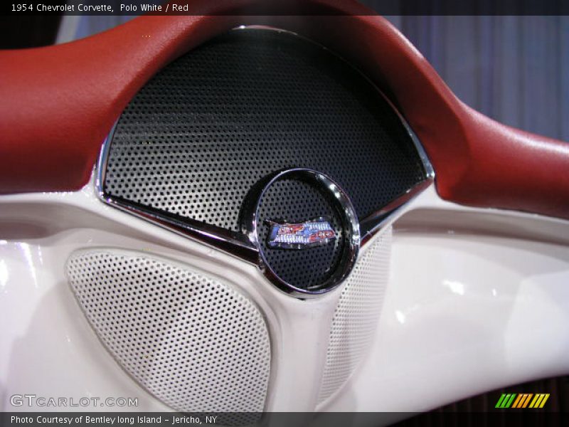 Polo White / Red 1954 Chevrolet Corvette