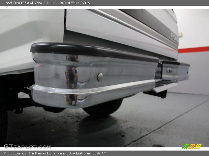 Oxford White / Grey 1996 Ford F350 XL Crew Cab 4x4