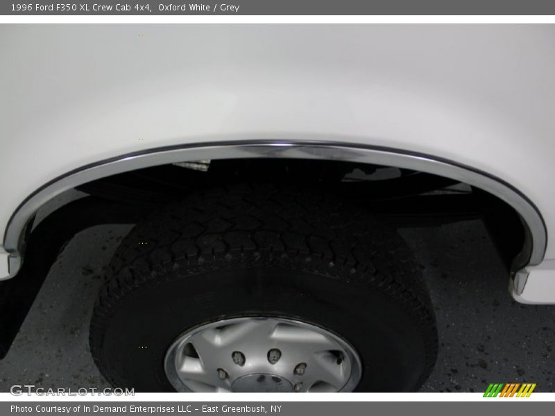 Oxford White / Grey 1996 Ford F350 XL Crew Cab 4x4