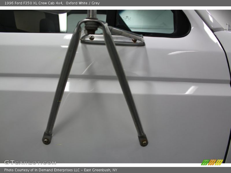 Oxford White / Grey 1996 Ford F350 XL Crew Cab 4x4
