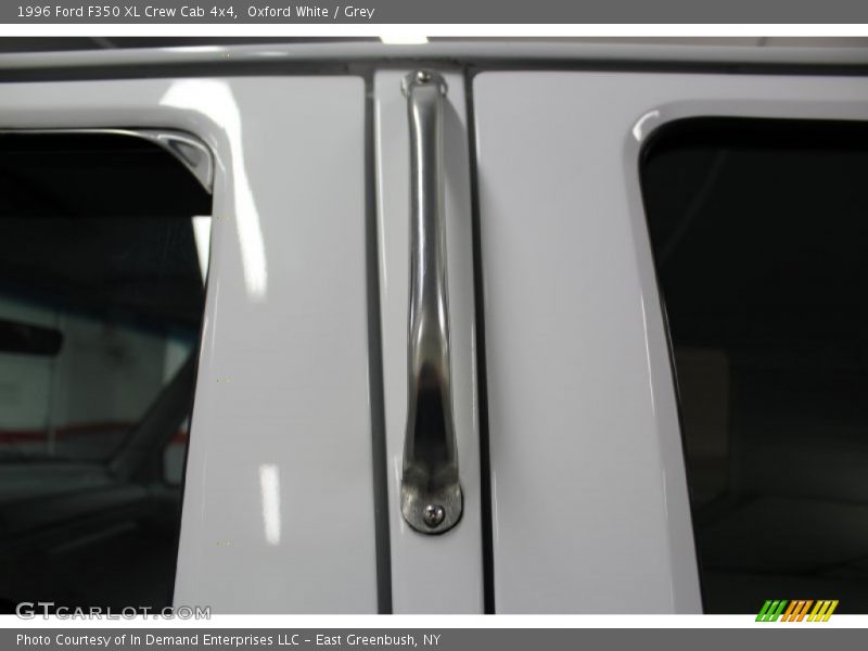 Oxford White / Grey 1996 Ford F350 XL Crew Cab 4x4