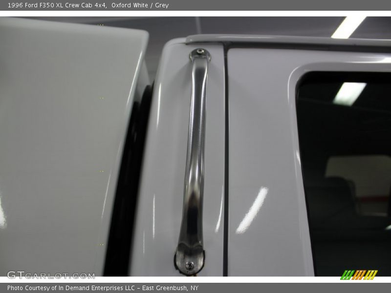 Oxford White / Grey 1996 Ford F350 XL Crew Cab 4x4