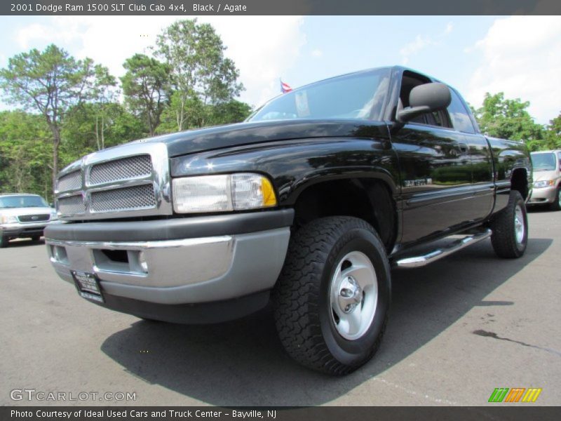 Black / Agate 2001 Dodge Ram 1500 SLT Club Cab 4x4