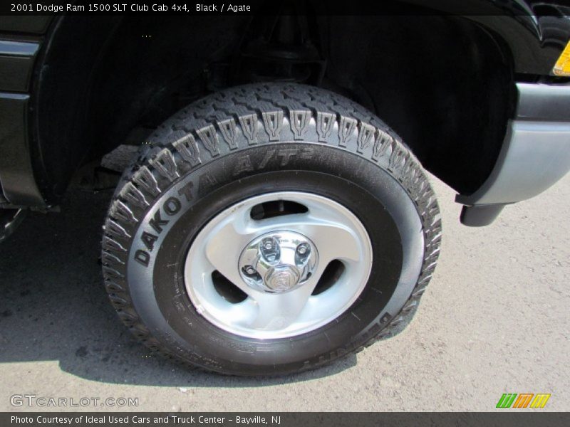 Black / Agate 2001 Dodge Ram 1500 SLT Club Cab 4x4