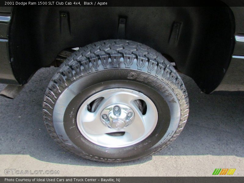 Black / Agate 2001 Dodge Ram 1500 SLT Club Cab 4x4