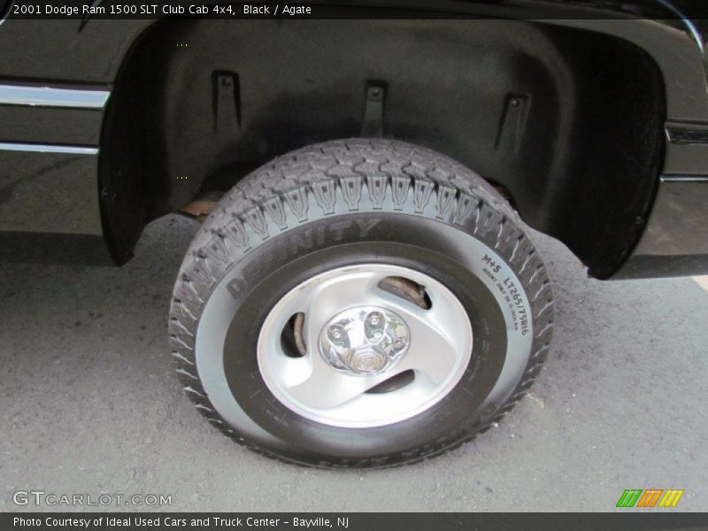 Black / Agate 2001 Dodge Ram 1500 SLT Club Cab 4x4