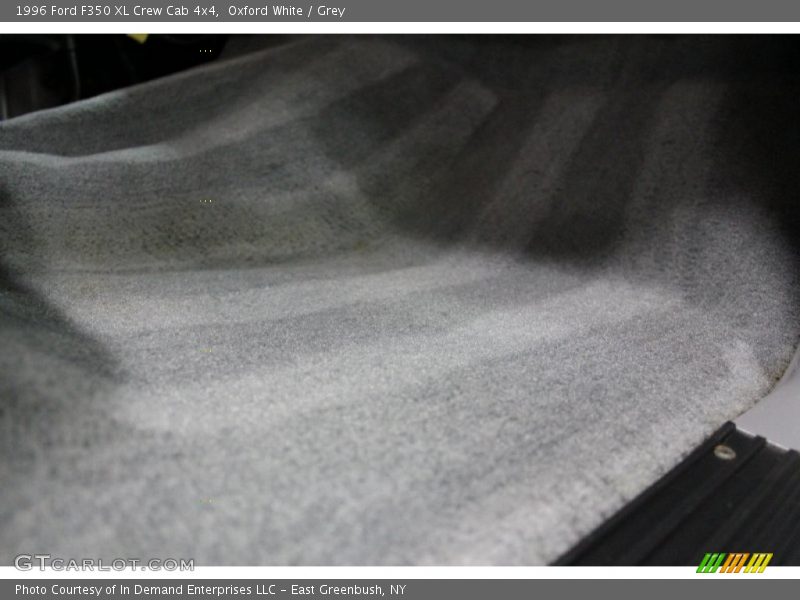 Oxford White / Grey 1996 Ford F350 XL Crew Cab 4x4