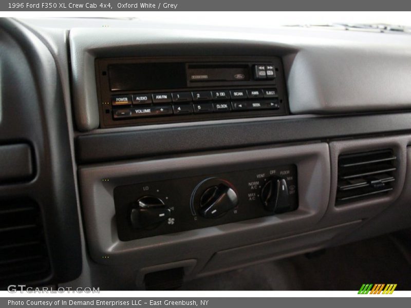 Oxford White / Grey 1996 Ford F350 XL Crew Cab 4x4